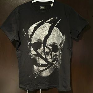 Diesel Men’s Skull T- Shirt Medium